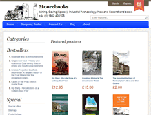 Tablet Screenshot of moorebooks.co.uk
